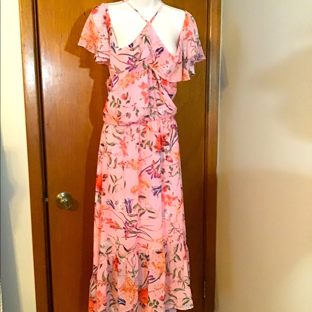 Floral maxi dress